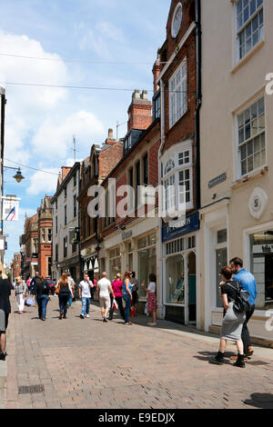 Bridlesmith Gate, Nottingham City Centre Regno Unito Foto Stock