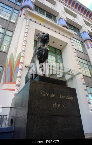 Greater London House, Camden, London Foto Stock