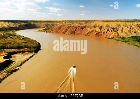 Shapotou Attrazioni turistiche Foto Stock