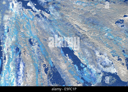 Una pittura astratta per lo sfondo Foto Stock