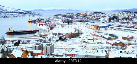 Ron Miniera di Stabilimento di Narvik Norvegia Foto Stock