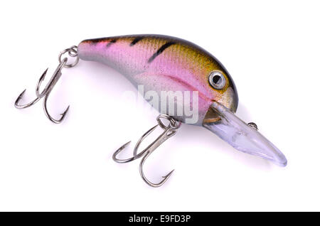 Pesca con esche artificiali Foto Stock