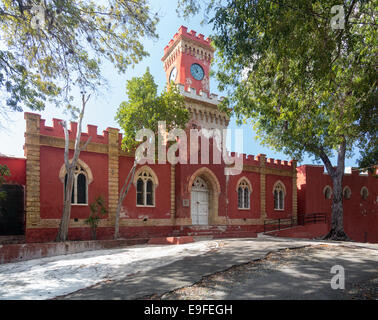 Fort Christian in Charlotte Amalie St Thomas Foto Stock