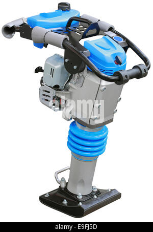 Jumping Jack compattatore per suoli intaglio Foto Stock