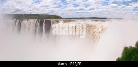 Le cascate Iguacu in Argentina Brasile Foto Stock
