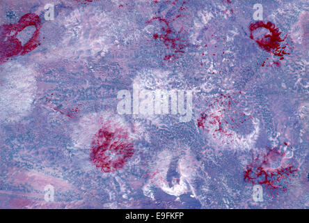 Una pittura astratta sfondo Foto Stock