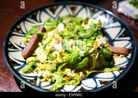 La cucina di Okinawa Foto Stock