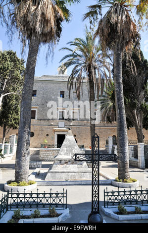 Israele Haifa, la Stella Maris chiesa carmelitana e Monastero, Mt. Il carmelo Foto Stock