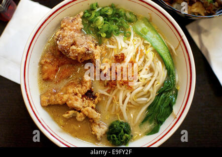 Ramen di tempura Foto Stock