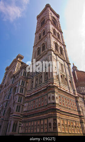 Il Campanile di Giotto, Firenze Foto Stock