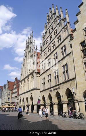 Mercato Prinzipal, Muenster, Germania Foto Stock