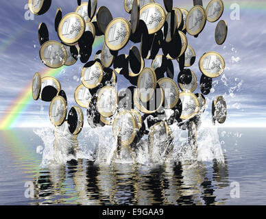 Euro Foto Stock