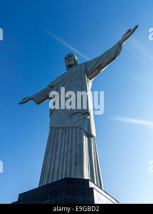 Cristo Redentore statua a Rio Foto Stock