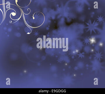 Scheda di Natale design Foto Stock