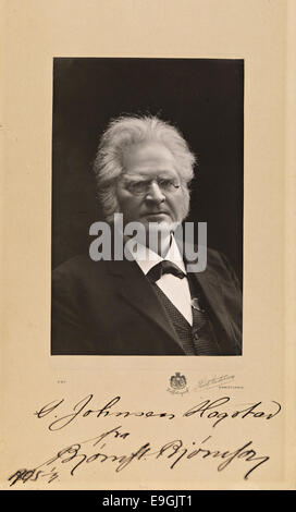 Bjørnson Bjørnstjerne, ca 1903 Foto Stock