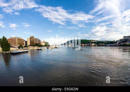 Terreno allagati in Europa Foto Stock