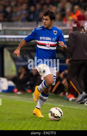 Genova, Italia. 25 ott 2014. Eder (Sampdoria) Calcio/Calcetto : Italiano 'Serie A' match tra Sampdoria 0-0 Roma a Luigi Ferraris Stadium di Genova, Italia . © Maurizio Borsari/AFLO/Alamy Live News Foto Stock