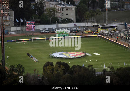 Il 14 maggio 2014 l'ultima partita di calcio si è tenuto presso il vecchio Kiryat Eliezer stadium di Hafa prima di spostare il team home campo a t Foto Stock