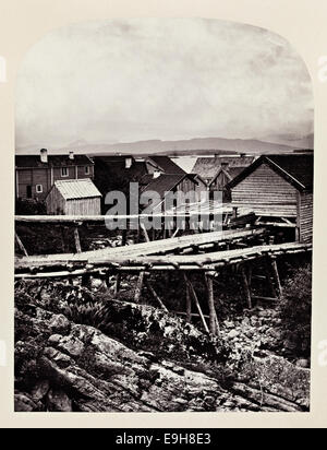 S. 23. Molde ['Crociera del 'Nereide" 1869'] Foto Stock