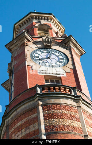 Torre dell'orologio sul patrimonio di Launceston post office nel centro della città,Tasmania, Australia Foto Stock