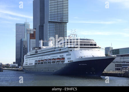 Skyline di Rotterdam, Kop van Zuid Foto Stock