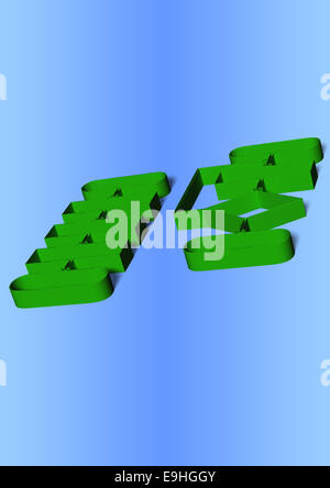 Progetto grafico di flusso diagramma Foto Stock