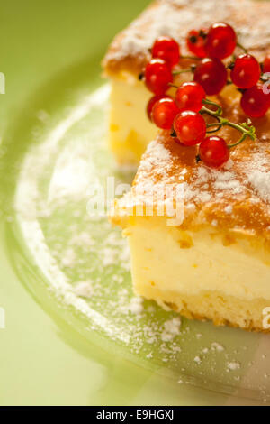 Fatta in casa torta di formaggio Foto Stock
