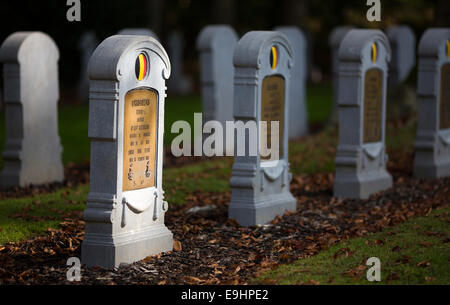 Cimitero belga Houthulst, Belgio. Foto Stock