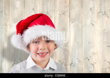 Immagine composita di festosa Ragazzo che sorride Foto Stock