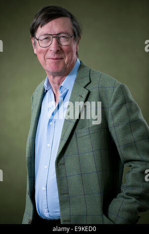 Giornalista britannico, editor, storico e autore di Sir Max Hugh Macdonald Hastings, FRSL, FRHistS al Edinburgh book Festival. Foto Stock