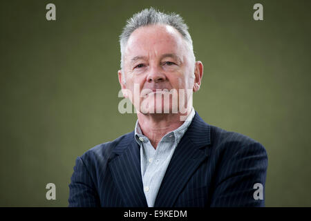 Poeta scozzese Robin Robertson, FRSL, appare al Edinburgh International Book Festival. Foto Stock