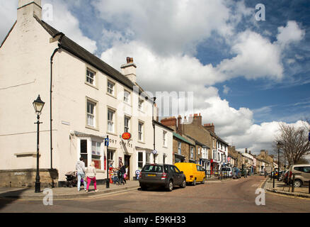 Regno Unito, County Durham, Barnard Castle, Galgate Foto Stock