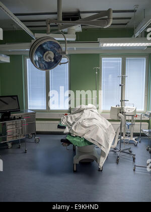 Medico di vuoto in sala operatoria Foto Stock