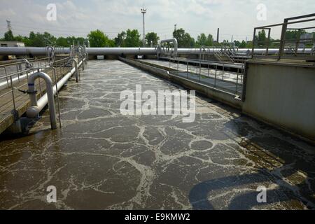 Delle acque reflue Foto Stock