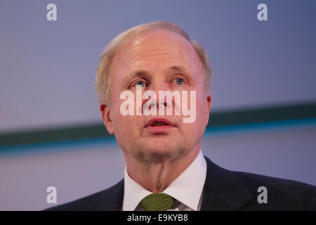 Bob Dudley, Group Chief Executive a BP a olio e denaro conferenza di Londra, Regno Unito Foto Stock