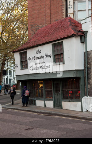 Il vecchio negozio di curiosità, Londra UK attrazione turistica Foto Stock