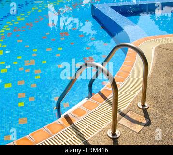 Piscina closeup Foto Stock