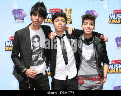 Disney Channel presenta 2014 Radio Disney Music Awards tenutosi presso il Nokia Theater L.A. Vivere con: Sonus dove: Los Angeles, California, Stati Uniti quando: 27 Apr 2014 Foto Stock