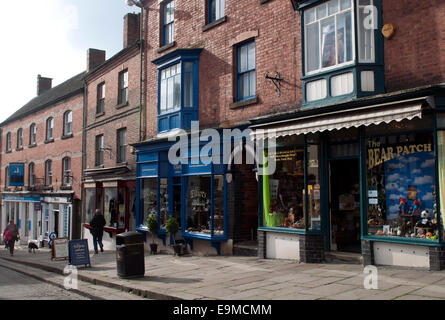 Market Place, Ashbourne, Derbyshire, England, Regno Unito Foto Stock