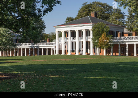 Stati Uniti, Virginia, Albemarie County, Charlottesville, Università di Virginia Foto Stock