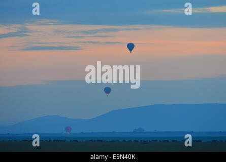 Masai Mara Sunrise Foto Stock