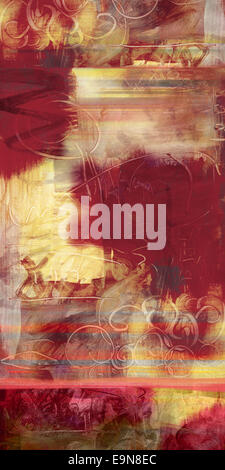 Opere d'arte astratte - Supporti misti Foto Stock
