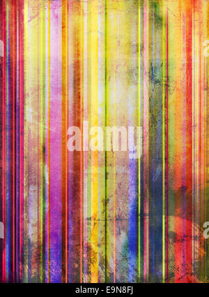 Vintage sfondo strisce Foto Stock