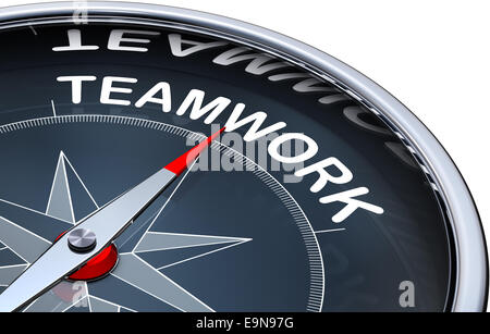 lavoro di squadra Foto Stock