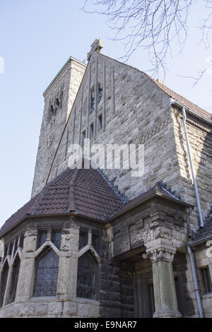 Chiesa di Lutero a Bochum, Germania Foto Stock