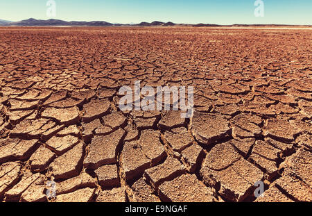 Terra di siccità Foto Stock