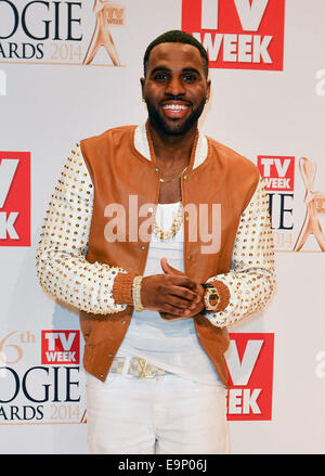 2014 TV Week Logie Awards tenutosi presso il Crown Casino - sala stampa dotata di: Jason Derulo dove: Melbourne, Australia quando: 27 Apr 2014 Foto Stock