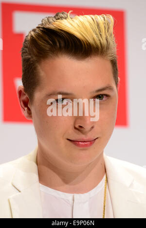 2014 TV Week Logie Awards tenutosi presso il Crown Casino - sala stampa dotata di: John Newman dove: Melbourne, Australia quando: 27 Apr 2014 Foto Stock