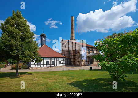 Hallors tecnica e Museo di soluzione salina a Halle, Germania Foto Stock