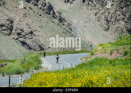 Mountain Bike in Himalaya Foto Stock